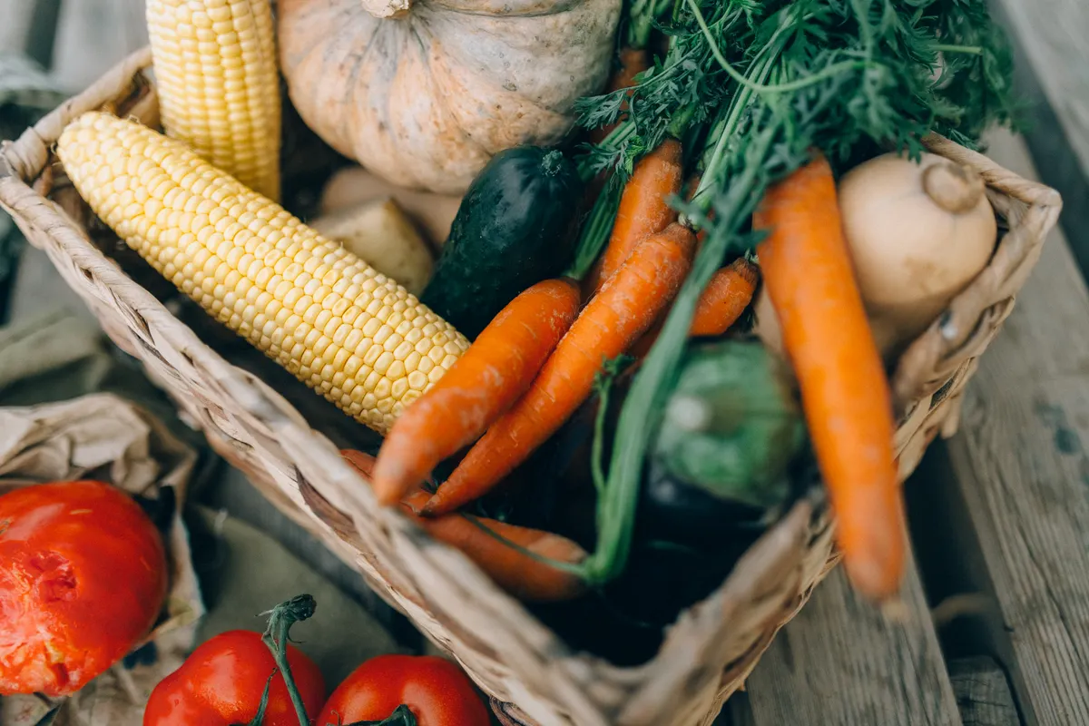 Panier de légumes